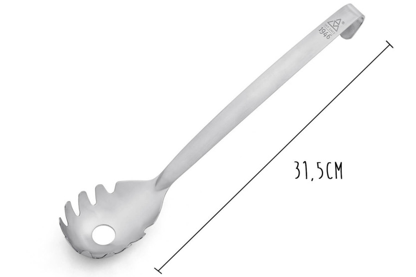 Spaghettisked Triangel 1946-serien rostfritt stål 31,5 cm
