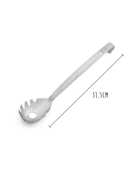 Spaghettiske Triangle 1946-serien i rustfrit stål 31,5 cm