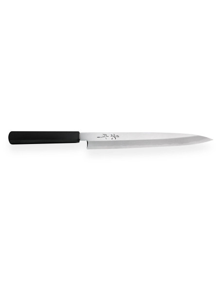 Yanagiba veitsi japonais artisanal Kagekiyo Suri Urushi 24cm