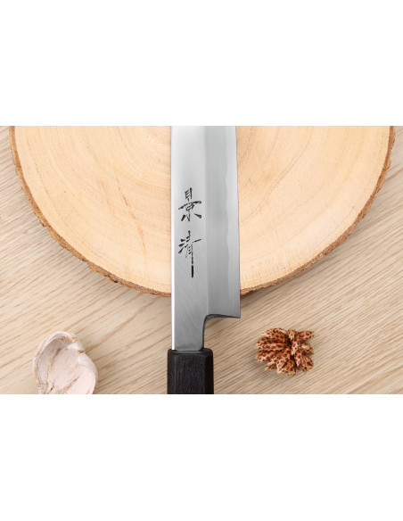 Yanagiba knife japonais artisanal Kagekiyo Suri Urushi 24cm
