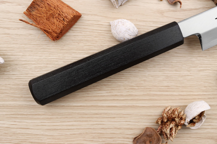 Cuchillo yanagiba japonais artisanal Kagekiyo Suri Urushi 24cm