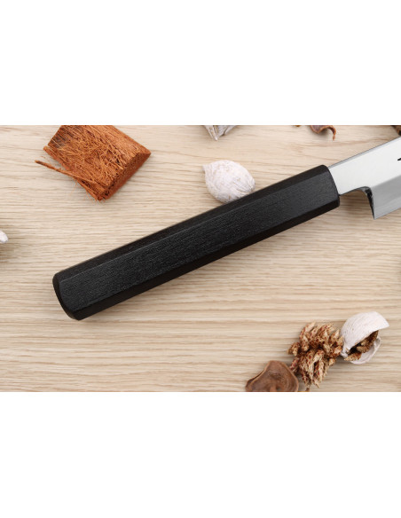 Yanagiba-kniv japonais artisanal Kagekiyo Suri Urushi 24cm