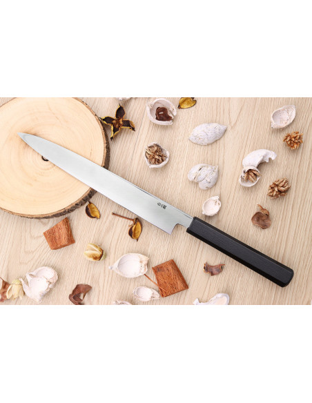 Yanagiba messer japonais artisanal Kagekiyo Suri Urushi 24cm