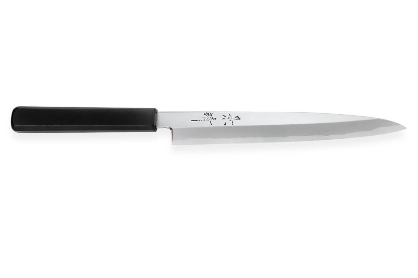Yanagiba veitsi japonais artisanal Kagekiyo Suri Urushi 21cm