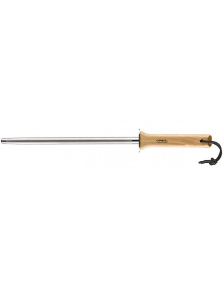 Acciaino Opinel 25cm punta diamantata rotonda