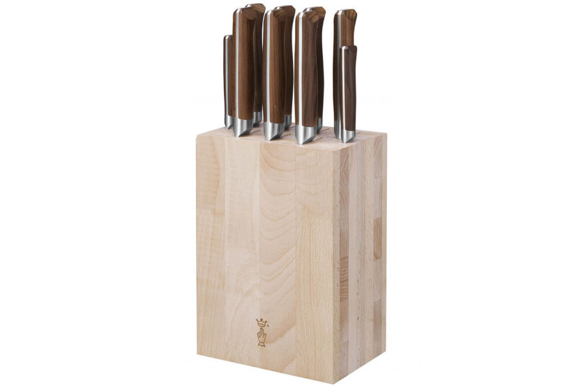Opinel knivblock i bokträ