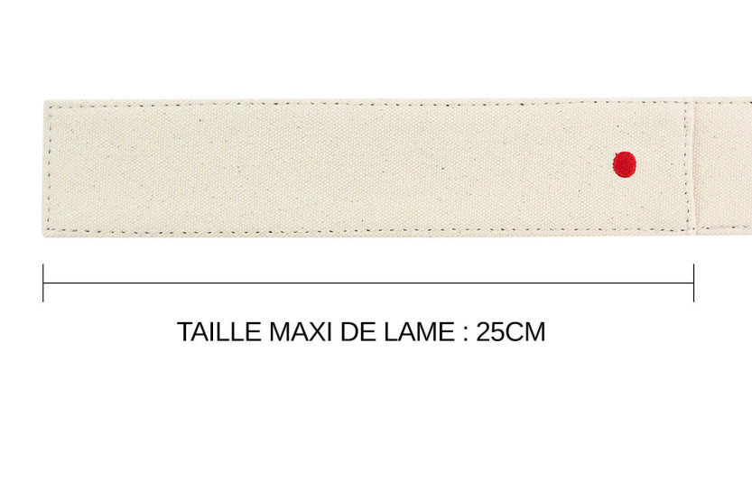 Fodero protettivo universale per coltelli da cucina - Lame fino a 25cm