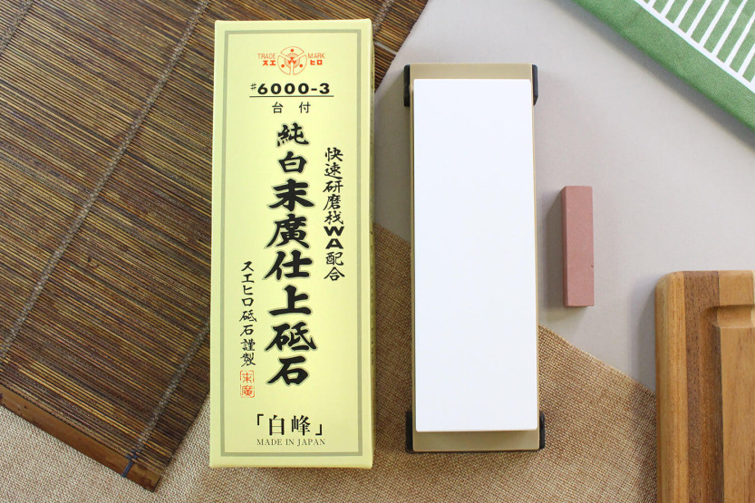 Pedra de afiar japonesa Suehiro Shiramine 6000
