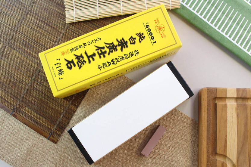 Japanischer Schleifstein breit Suehiro Shiramine 6000