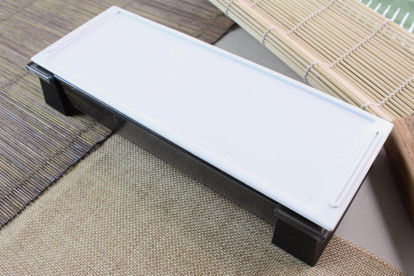 Suehiro Cerax ceramic 180 grit Japanese whetstone on base