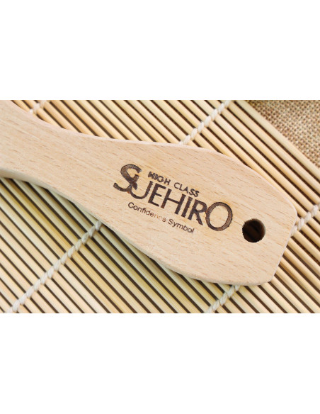 Suehiro japansk poleringslædersæt 48,5 cm + slibepasta
