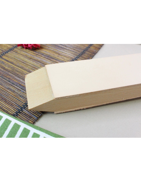 Suehiro japansk poleringslædersæt 48,5 cm + slibepasta