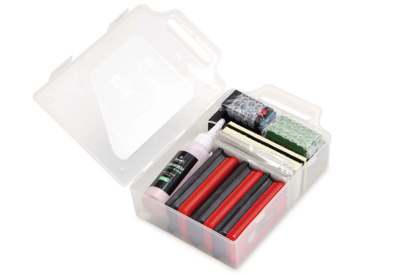 Kit completo Suehiro japonés para eliminar el óxido y pulir las cuchillas