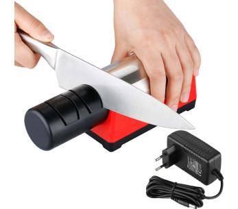 Ergonomischer elektrischer Messerschärfer TAIDEA 2 Rädchen Diamant + Keramik 2