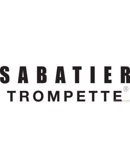 Set mit 6 Steakmessern Sabatier Trompette Griffe mit Nieten