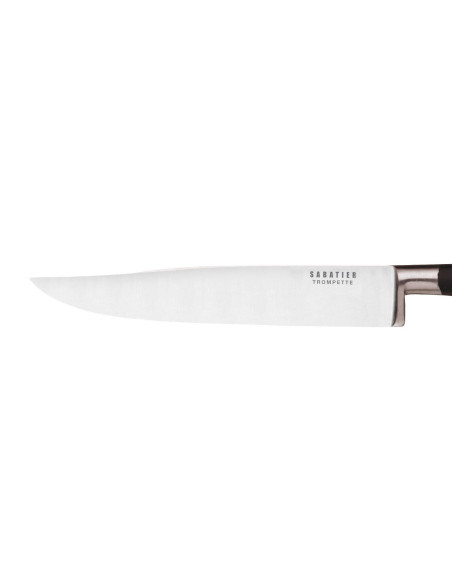 Set van 6 Sabatier Trompette steakmessen met klinknagelhandgrepen