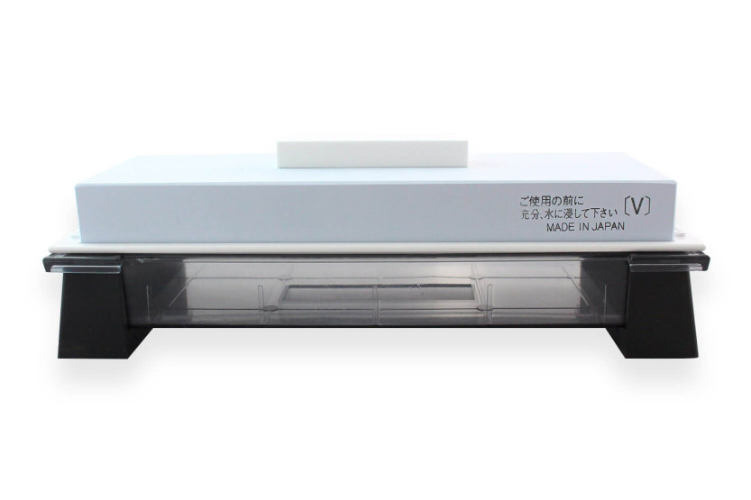 Suehiro Cerax 1000 grana in ceramica, pietra giapponese su base