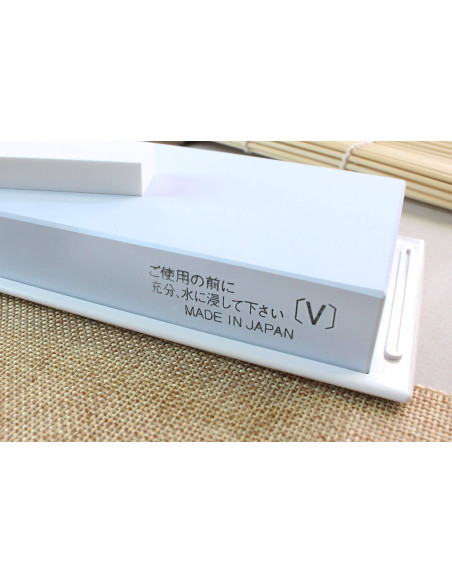 Suehiro Cerax 1000 grana in ceramica, pietra giapponese su base