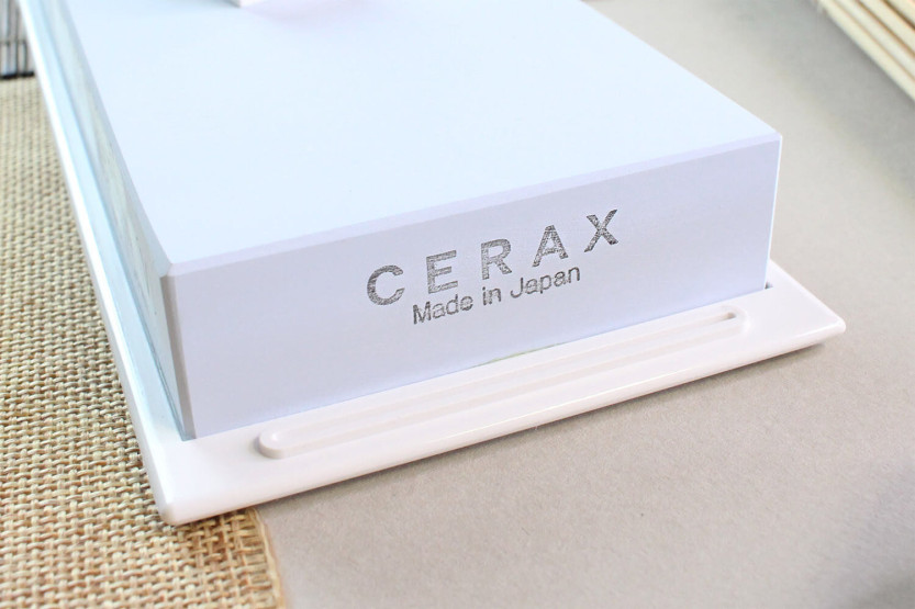 Suehiro Cerax 1000 grana in ceramica, pietra giapponese su base