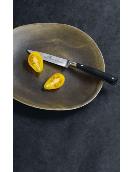 Set di 3 coltelli Sabatier Edonist forgiati in acciaio inox manico nero