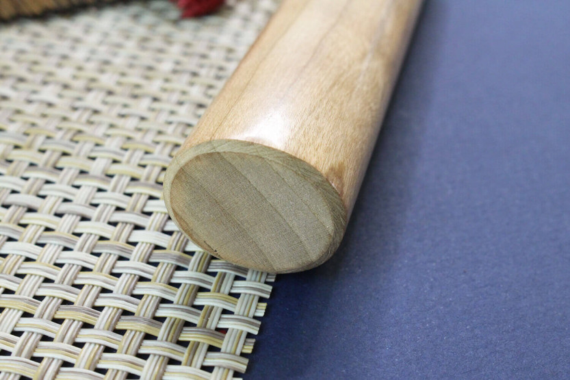 Yoshimi Kato 16,5cm VG10  Damasco madera de cerezo cuchillo japonés hecho a mano bunka
