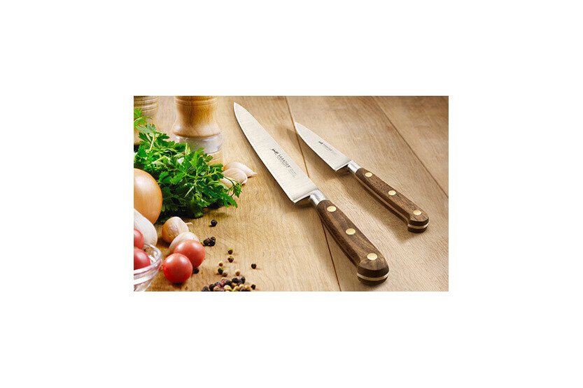 Set of 2 Sabatier Perigord 100% forged Office + Chef knives