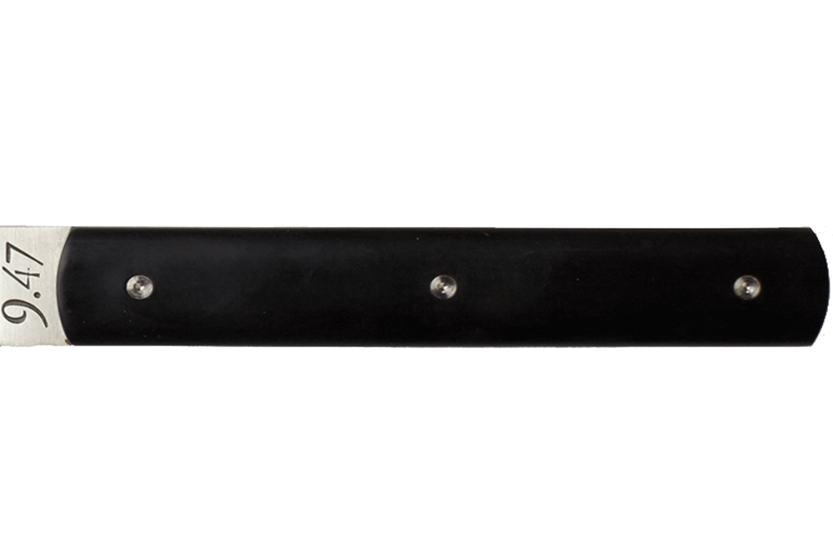 Juego de 6 cuchillos de mesa Perceval 9.47 negros