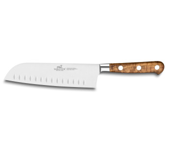 Sabatier setti 2 Office + Santoku veitset oliivipuinen kahva 2