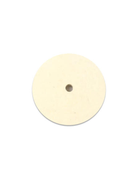 Disco de fieltro pulidor 150 x 20 x 15 mm para amoladora eléctrica Fischer 75800