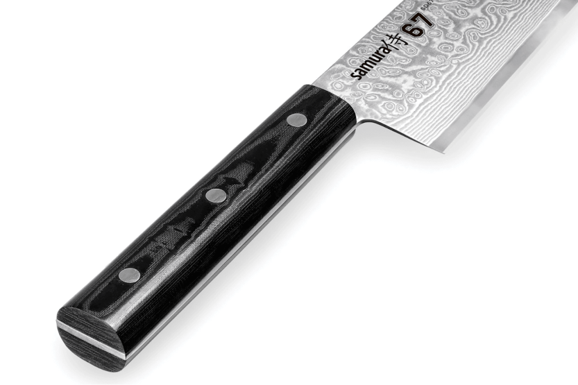 faca santoku Samura Damasco 67 VG10 damas 17,5cm