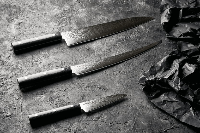 santoku knife Samura Damascus 67 VG10 damas 17,5cm