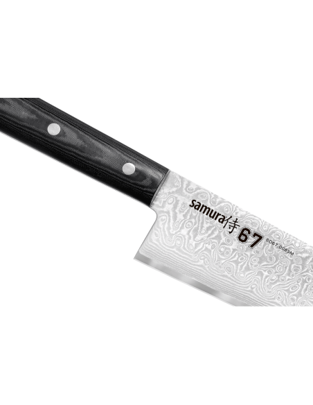 Samura Damascus 67 VG10 Damascus 21cm kokki ' s veitsi