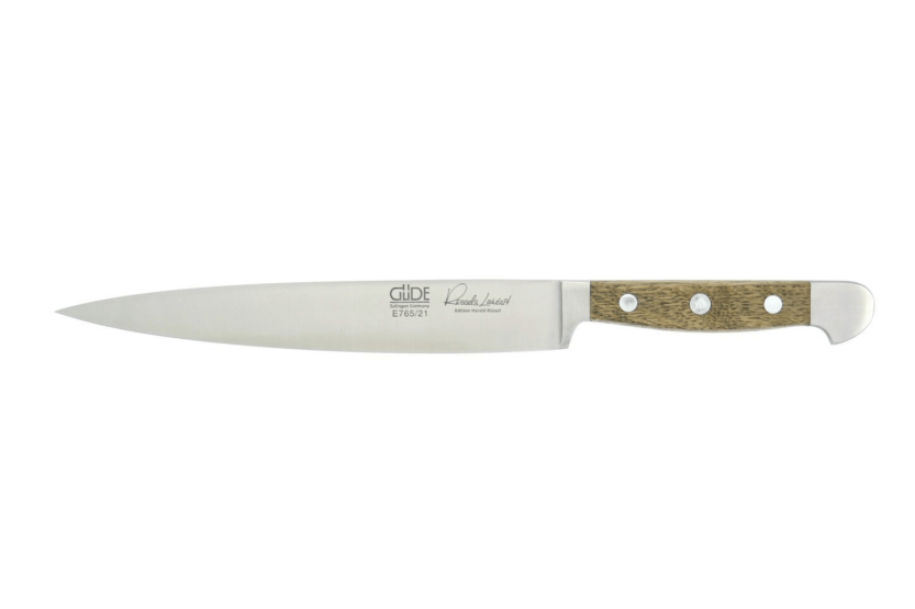 Set med 5 smidda knivar Güde Alpha Oak