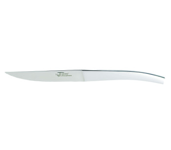 Faca para bifes Au Nain Thiers em aço inoxidável, lâmina micro-serrilhada de 11 cm