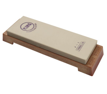 Japansk slipsten King F-3 Super Finish 4000 grit + bas - storlek M