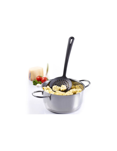 Westmark 32.2cm black polyamide skimmer