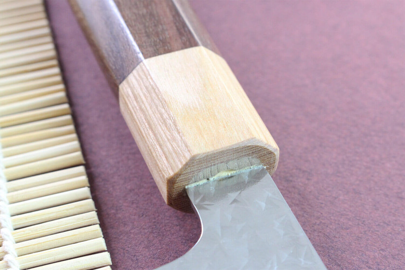Yu Kurosaki senko 16,5 cm faca santoku japonesa martelada à mão em aço SG2