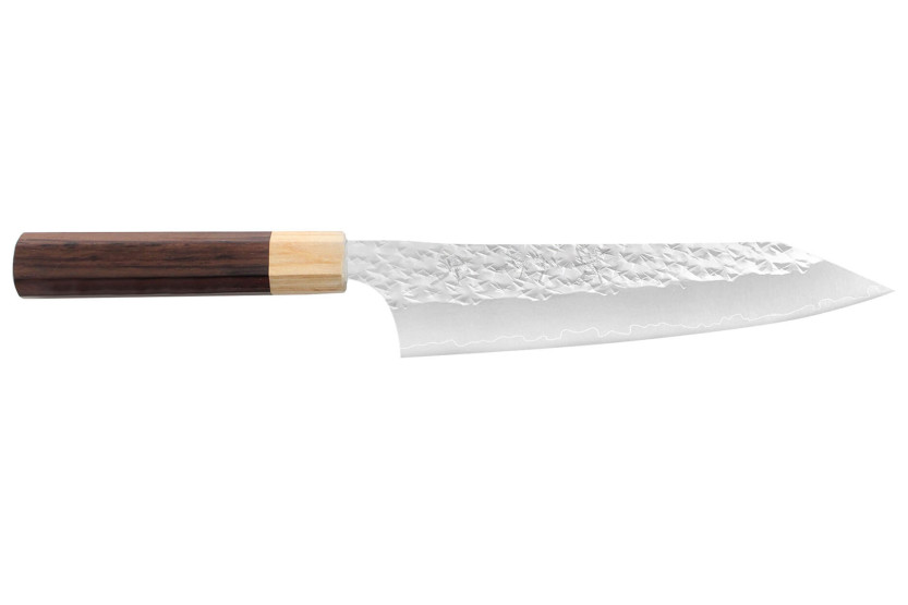 Hamrad japansk kockkniv Yu Kurosaki senko 21cm SG2 stål