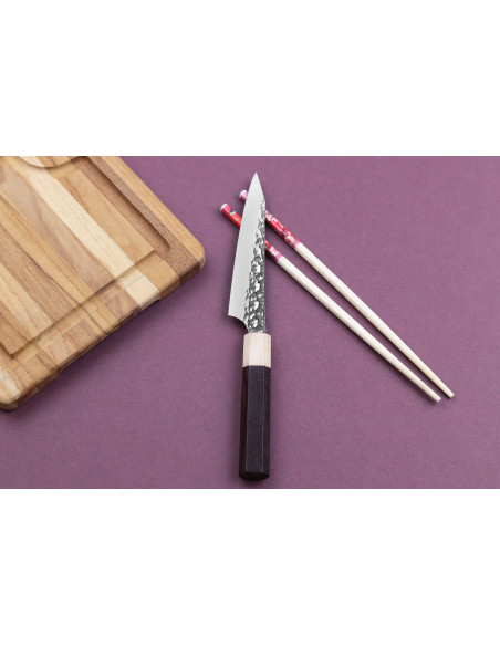 Yu Kurosaki senko 13cm SG2 staal ambachtelijk gehamerd Japans universeel mes