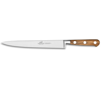 SABATIER Provençao 100% smidd 20cm olivträ Slicingkniv kniv kniv
