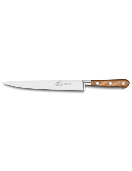 SABATIER Provençao 100% gesmeed 15cm olijfhouten fileermes