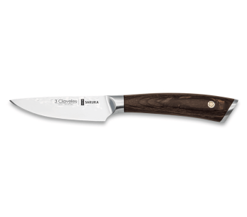 Sakura 3 claveles skalkniv 9cm handtag i pakkawood