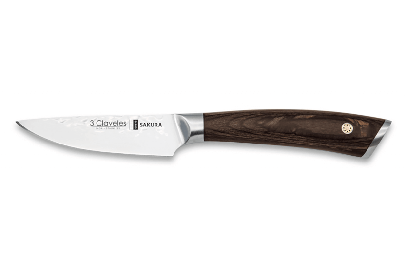 Sakura 3 claveles skalkniv 9cm handtag i pakkawood