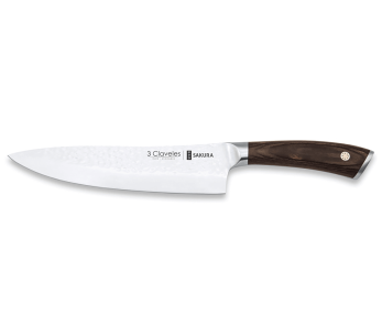Kochmesser 3 Claveles Sakura Pakkaholzgriff 20cm