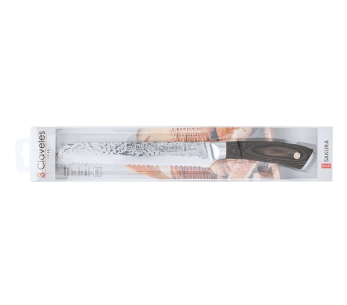 Sakura 3 Claveles Brødkniv pakka håndtak 19cm 2
