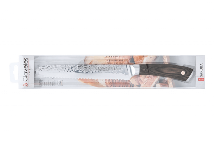 Sakura 3 Claveles leipäveitsi pakka kahva 19cm