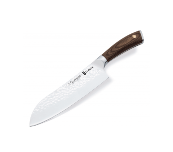 faca santoku 3 Claveles Sakura manche pack 17,5cm 2