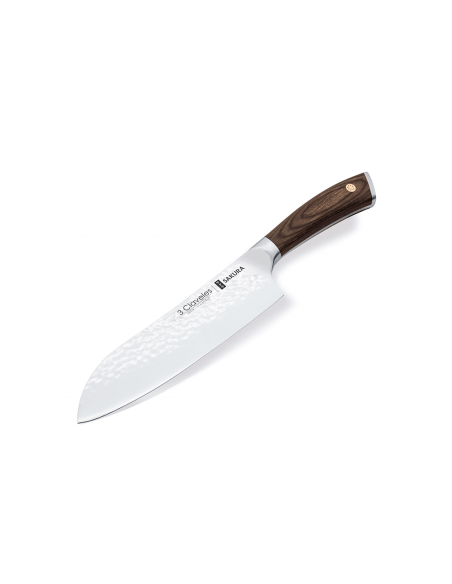 Santokukniv 3 Claveles Sakura manche pack 17,5 cm