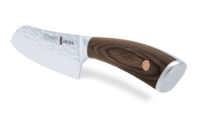 Santokukniv 3 Claveles Sakura manche pack 17,5 cm
