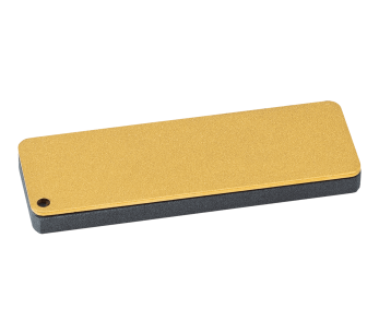DC3 Fallkniven diamant/keramisk brytsten 7,5 cm + läderfodral